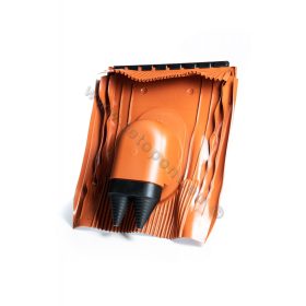 Szolár kábel átvezető szett univerzális, 2 csőhőz