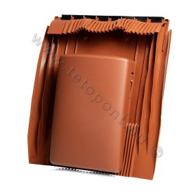 Univerzális 110 mm lapos átvezető cserép + szellőző feltét KG9854