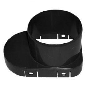   Gégecső adapter DN 110, a KG9854 lapos szellőztetőhőz Klöber Venduct®