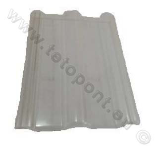 Plexi bevilágító cserép Montero, Veneto tetőcseréphez