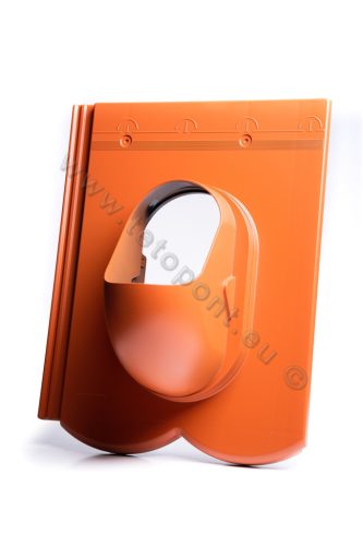 Bramac Reviva átvezető cserép 110 mm RAL 8004 cserépvörös