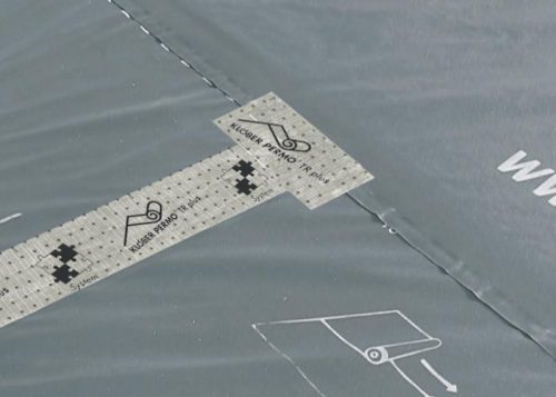 Fóliaragasztó KLÖBER Permo TR+ 25 m / 60 mm javító és ragasztószalag