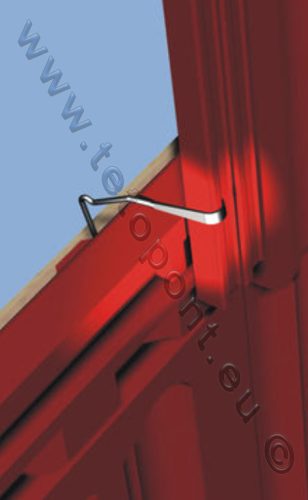 Viharkapocs "L" Beton Reviva - Tectura - Zenit - Rundó cseréphez