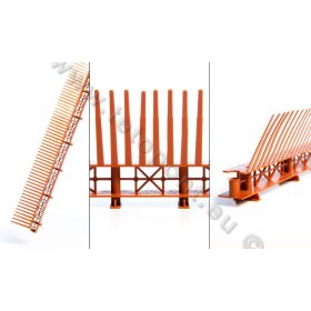 Eresz szellőzőléc fésűvel