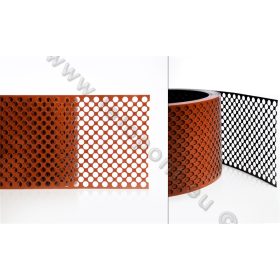 Eresz szellőző szalag alumínium 10 cm / 10 m