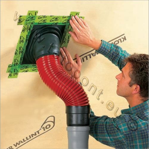 Univerzális 125 mm átvezető cserép + VENT szellőző cső + gégecső + fóliagallér szett