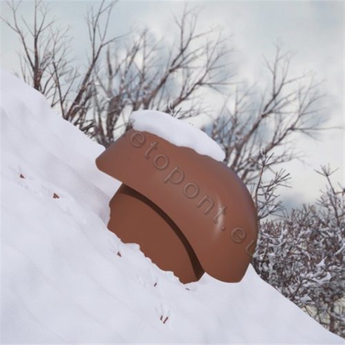 Univerzális 150 mm átvezető cserép + szellőző cső szett