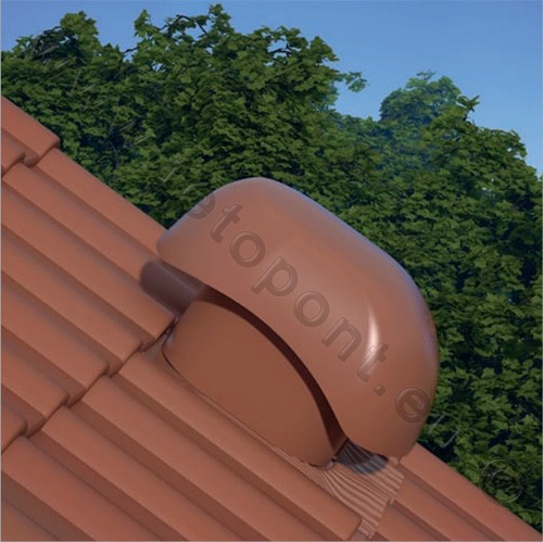 Univerzális 150 mm átvezető cserép + szellőző cső szett