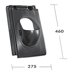 Figaro átvezető cserép 110 mm