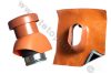 Szellőzőcső kivezetés trapézlemez fedéshez 125 mm