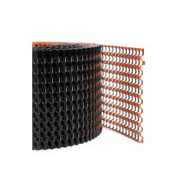 Eresz szellőző szalag alumínium 10 cm / 10 m hullámozott