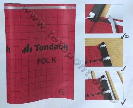 Tondach FOL-K tetőfólia 145 gr/m²