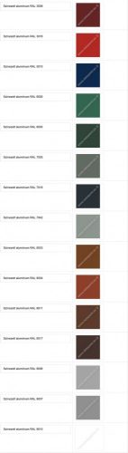 Antennapapucs színezett alumíniumból