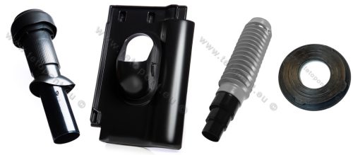 Balance 110 mm átvezető cserép + VENT szellőző cső + gégecső + UNI fóliagallér szett