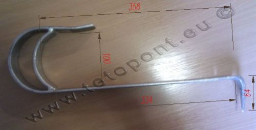 Biztonsági kampó tetőre Magyar