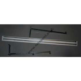 Korlátrúd 2,16 m horganyzott és festett Magyar