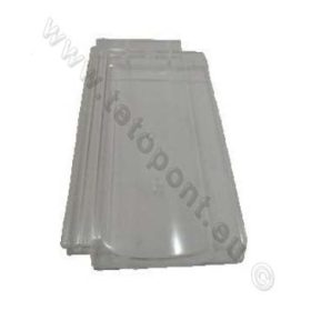 Plexi bevilágító cserép Polka tetőcseréphez