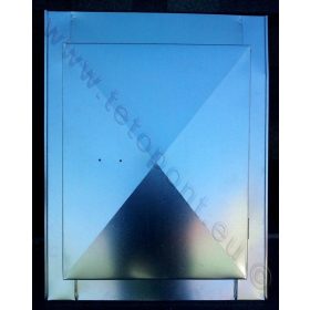 Tetőkibúvó 40x55 cm horganyzott acélból