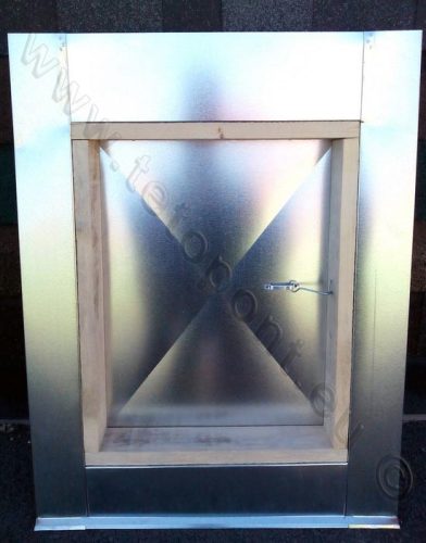 Tetőkibúvó 40x55 cm horganyzott acélból