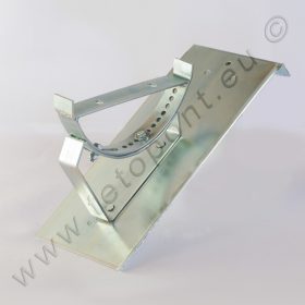   Tetőlépcső tartó palához, zsindelyhez lemeztalpas horganyzott és festett Magyar