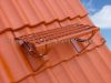 Tetőlépcső, tetőjárda garnitúra horganyzott és festett Magyar