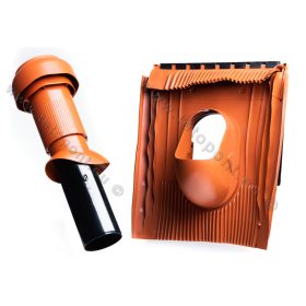   Univerzális 110 mm átvezető cserép + VENT szellőző cső