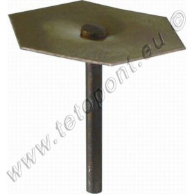 Viharkapocs síkpalához vörösréz 100 db