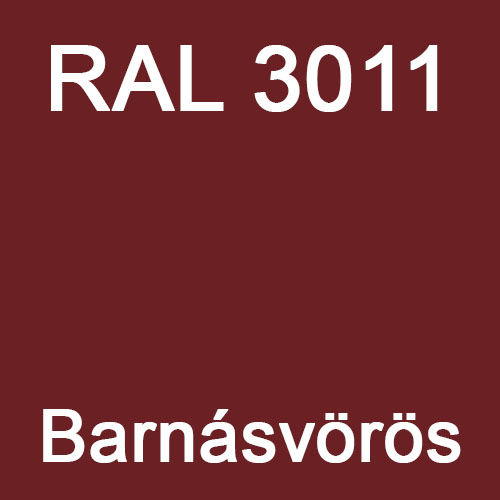 Barnásvörös RAL 3011