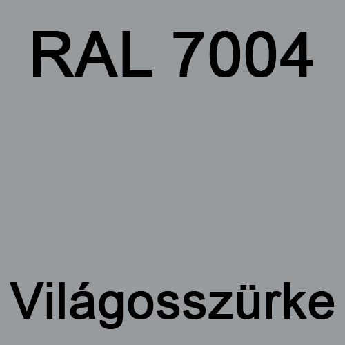 Világos szürke RAL 7004