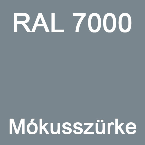 Mókusszürke RAL 7000