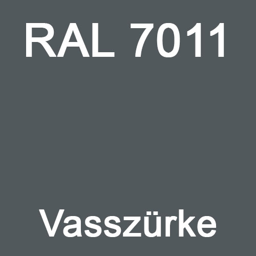 Vasszürke RAL 7011